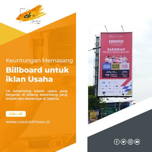 keuntungan memilih bilboard